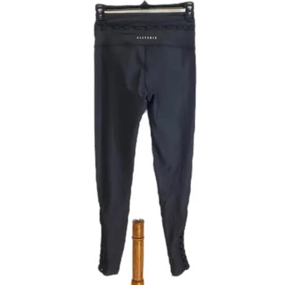 NWT Anthropologie All Fenix Juliet Black Leggings Sz XS - Picture 7 of 7